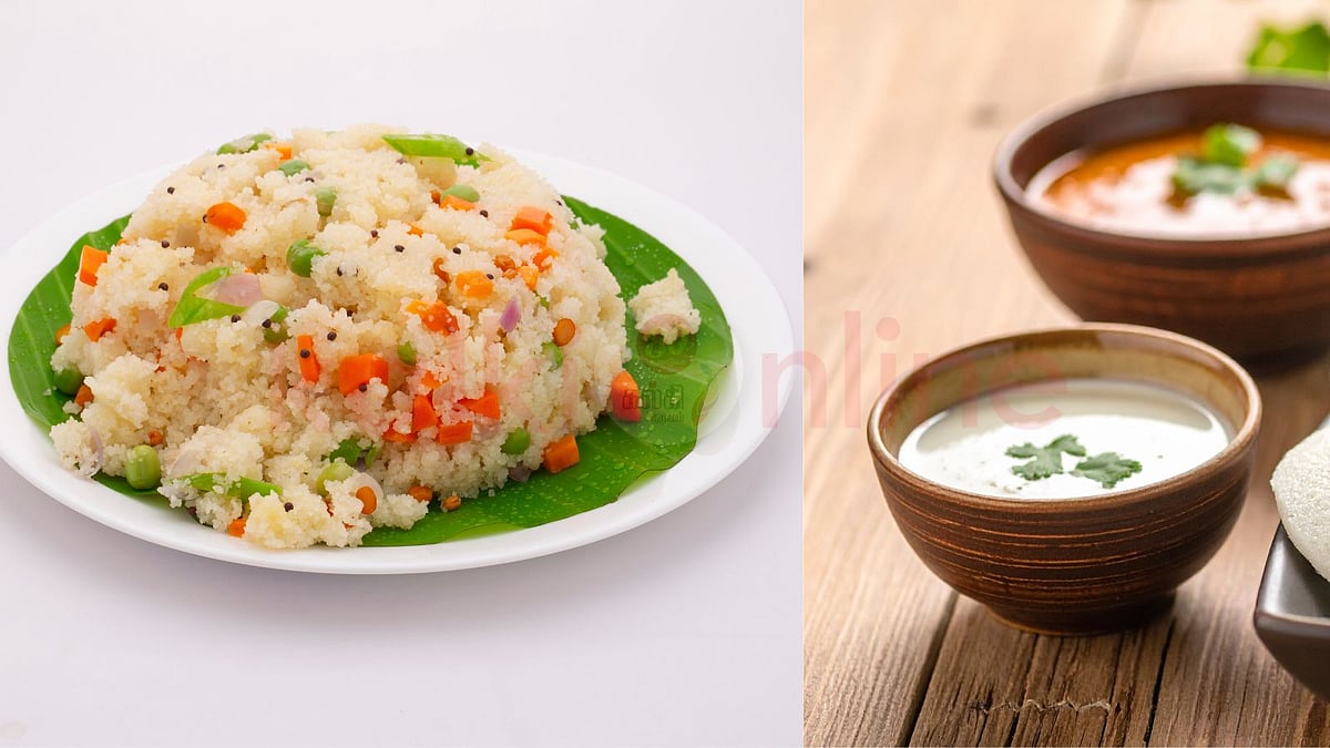 பருப்புச் சட்னியுடன் அருமையாக இருக்கும் அரிசி உப்புமா ரெசிபி!