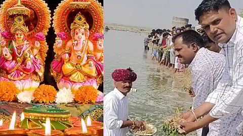 Diwali festival of the Gujjar people