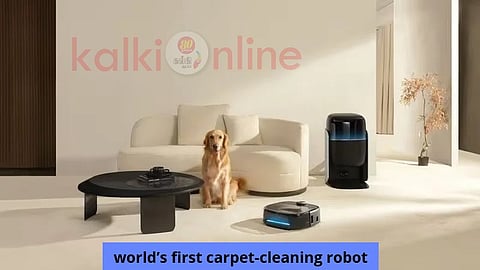 carpet-cleaning robot