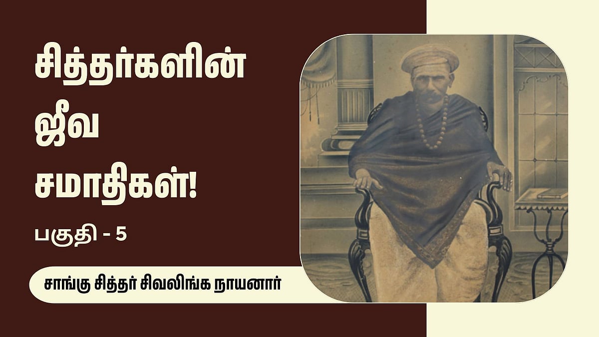 சித்தர்களின் ஜீவ சமாதிகள் (5) : சாகாக் கல்வி!