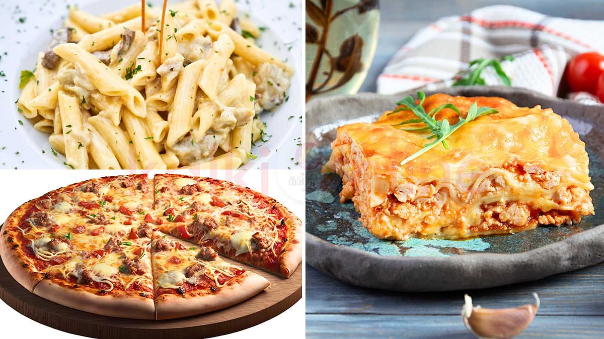 மூன்று இத்தாலிய உணவுகள்: தேவையான பொருட்களும் செய்முறையும்!