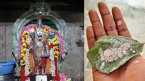 Glories of Tiruchendur Paneer leaf vibhuti