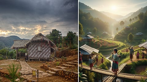 Gongthang singing village in Meghalaya