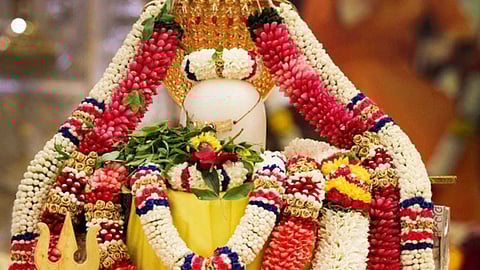 Annabhishegam for lord Siva