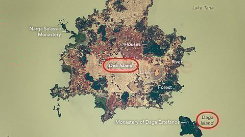 Dek and Daga Islands