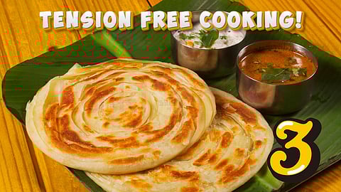 Parotta - Tension Free Cooking