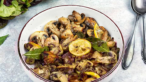 Mushroom dry fry