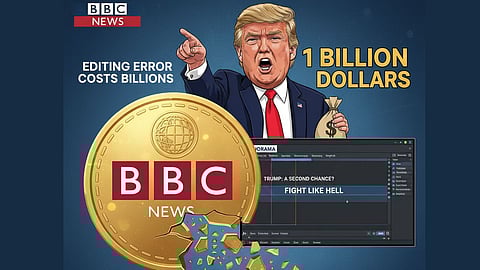 Trump demands 1 billion after BBC editing mistake