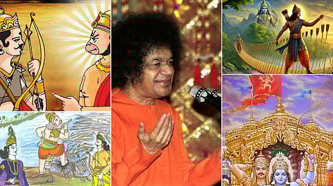 Hanuman on arjuna chariot flag