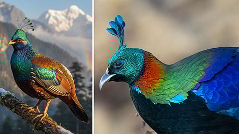 Himalayan Monal bird