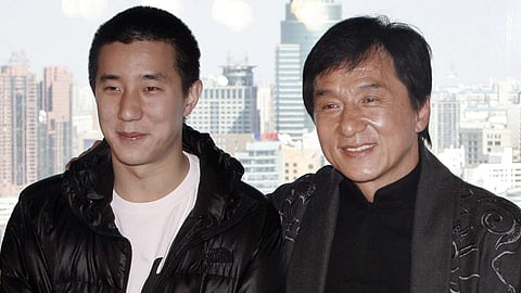 Jackie Chan and son Jaycee Chan