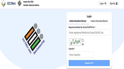 registering the ‘SIR’ form onlin
