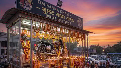Bullet Baba temple
