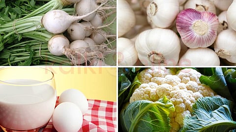 Essential white foods