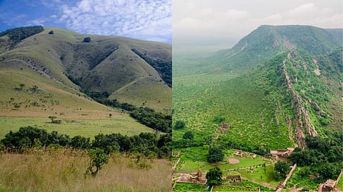 Mountain ranges that is millions of years old