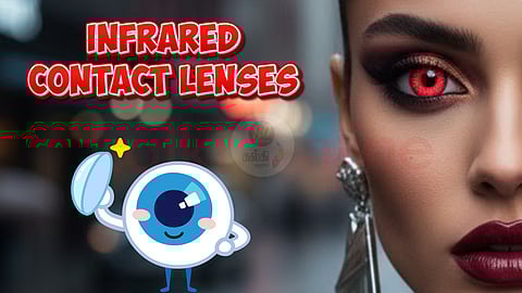 Infrared Contact Lenses