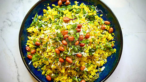 Hariyali Poha Masala