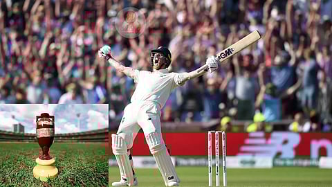 cricketer won ashes trophy