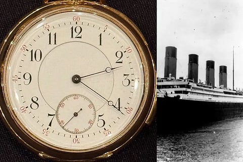 Titanic watch auction