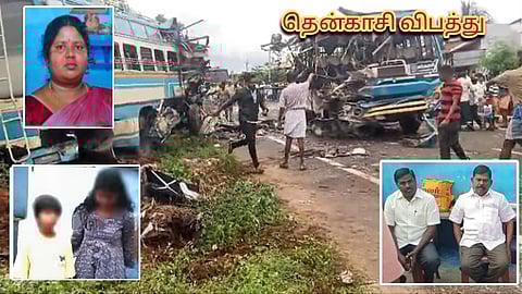 Tenkasi Private Bus Accident 
