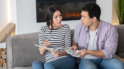 Husband and wife family budget