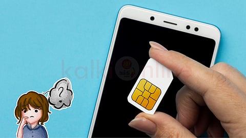 SIM card and mobile phone