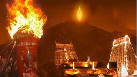 The glory of Karthigai Deepam