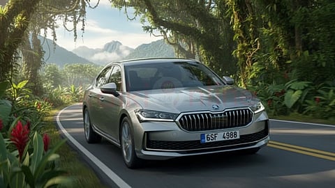 Skoda Superb Car