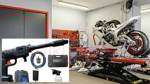 21V bike clean washer