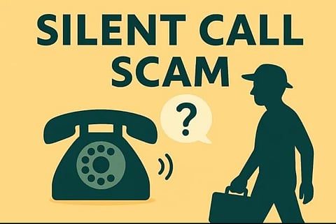Silent call scam