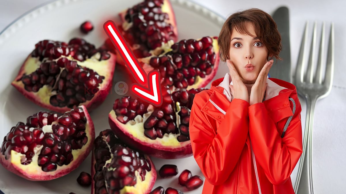 இத்தனை நாளா இது தெரியாம போச்சே! ஒரு கரண்டி போதும்... மாதுளை முத்துக்கள் கொட்டும் பாருங்க!