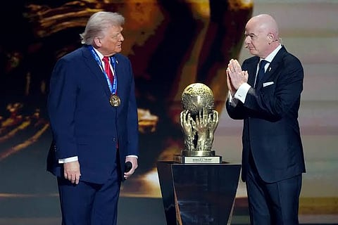 Donald Trump awarded FIFA Peace prize