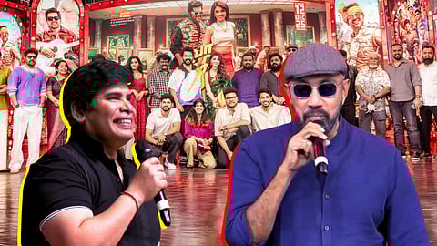 Sathyaraj speech at Karthi's Vaa Vaathiyaar movie Pre Release Event