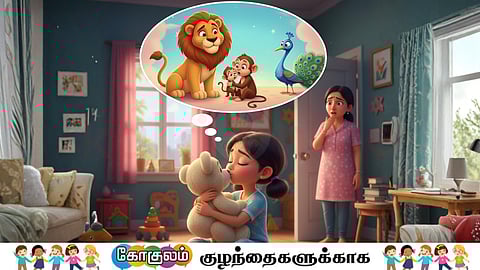 child with teddy bear 