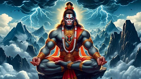 The two words that relieved Lord Rama's anxiety