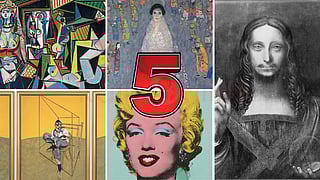 5 most expensive paintings
