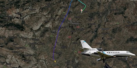 Libyan army chief plane crashes 