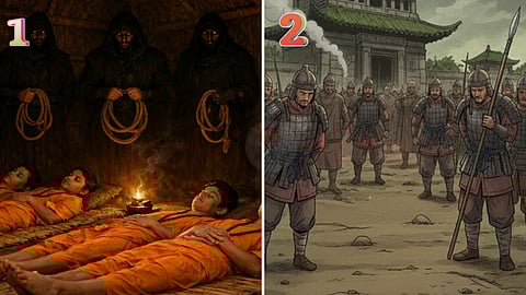 Monks, warriors and messengers of death