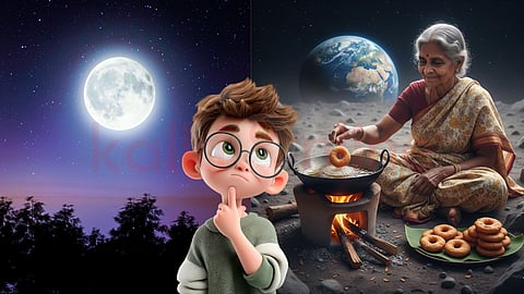 Grandmother In The Moon