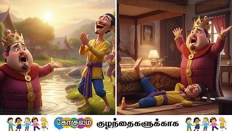 The King Who Got Wet