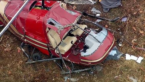 Helicopter crash 