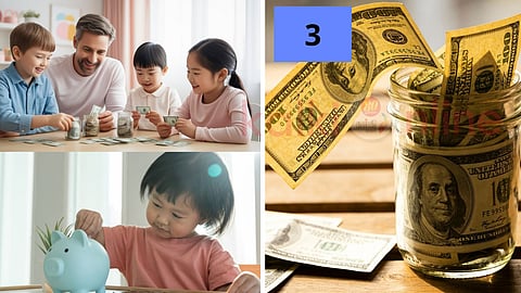 3 children savings scheme for their future plans