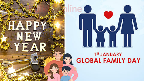 New year and Global family day