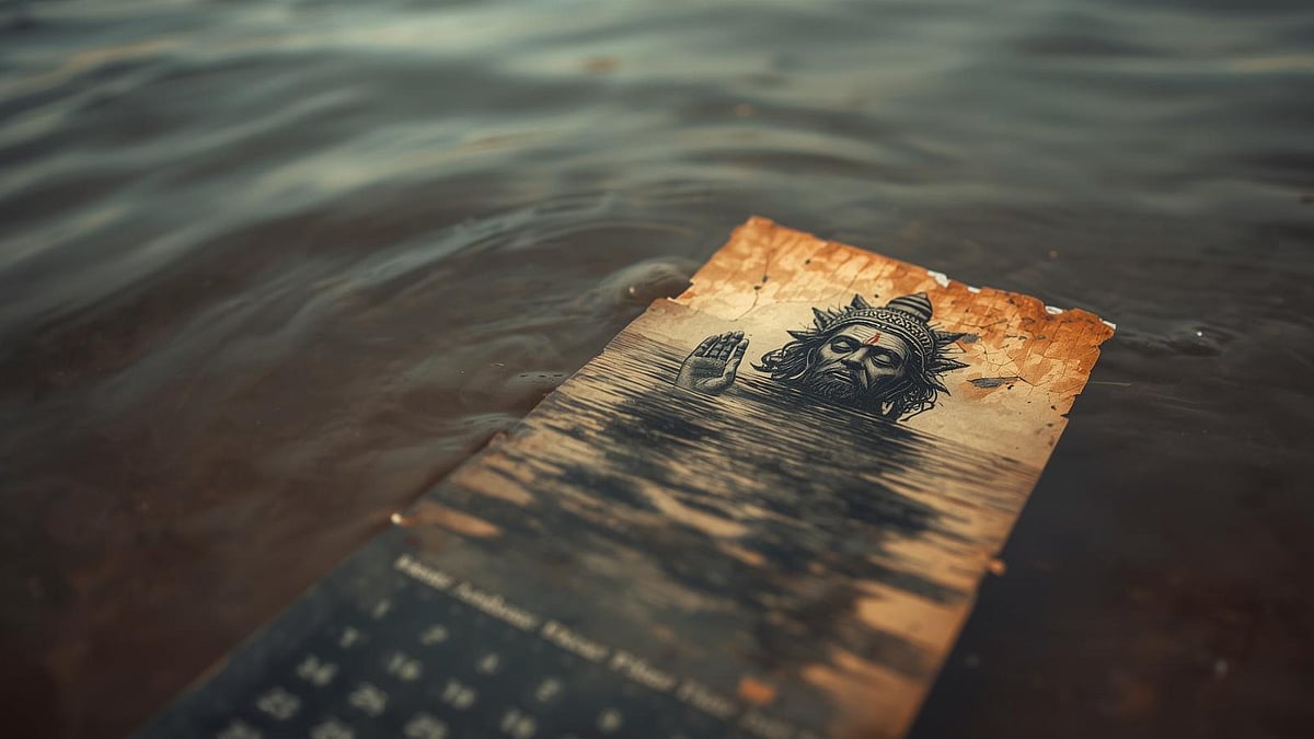 சுவாமி படம் போட்ட பழைய காலண்டரை வீட்டில் வைக்கலாமா?