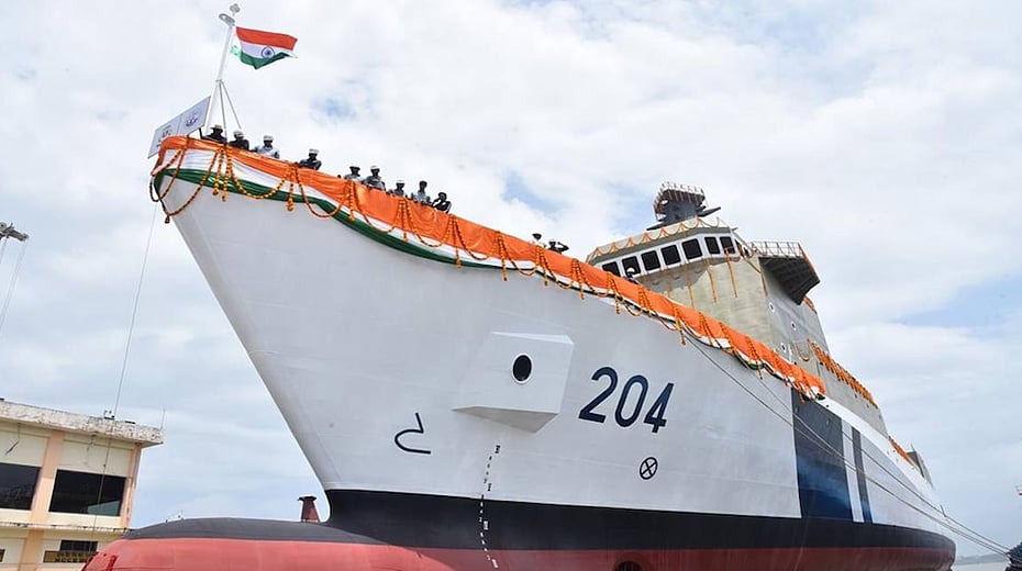 இந்தியாவின் முதல் உள்நாட்டு மாசு கட்டுப்பாட்டு கப்பல் ‘சமுத்ரா பிரதாப்’: இன்று நாட்டுக்கு அர்ப்பணிக்கிறார் ராஜ்நாத் சிங்..!