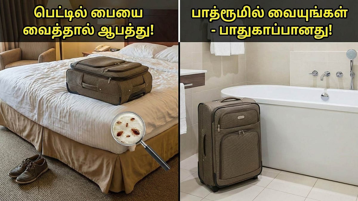 பெட்டில் பையை வைத்தால் ஆபத்து! உங்கள் வீட்டுக்கு வரும் அழைக்காத விருந்தாளி!