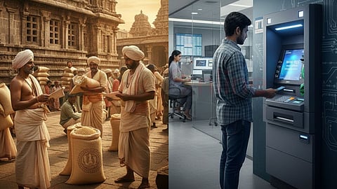 ATM system then and now