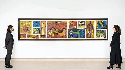 MF Husain Painting 