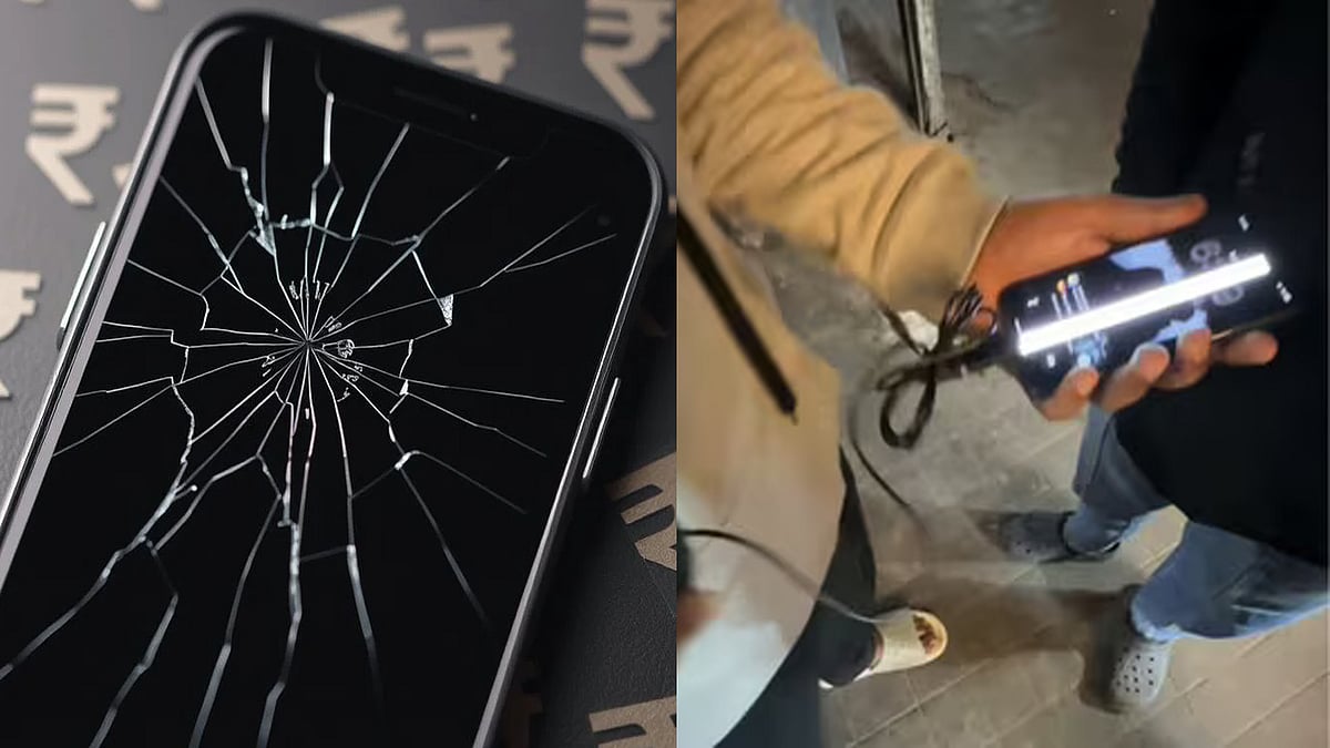 உடைந்த ஐபோனை மினி கம்ப்யூட்டராக மாற்றிய நபர்: வியக்க வைக்கும் வைரல் வீடியோ..!