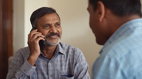 Selvaraj speaking to krishnamoorthi